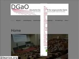 Sites similar to dgao.de
