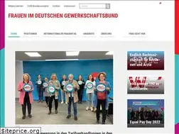 Sites similar to dgb-frauen.de