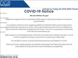 Sites similar to dgblaw.com.au