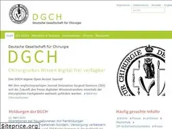 Sites similar to dgch.de