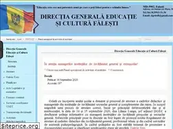 Sites similar to dge-falesti.org