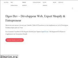 Sites similar to dgeodev.com