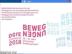 Sites similar to dgfe2018.de