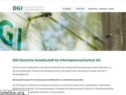 Sites similar to dgi-ag.de