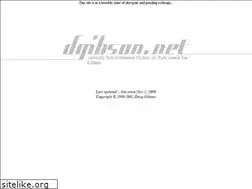 Sites similar to dgibson.net