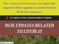 Sites similar to dgif.virginia.gov