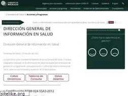 Sites similar to dgis.salud.gob.mx