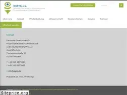 Sites similar to dgpfg.de