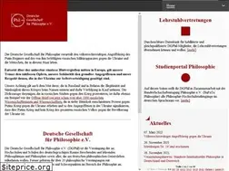 Sites similar to dgphil.de