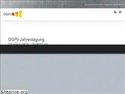 Sites similar to dgpi.de