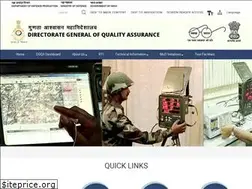 Sites similar to dgqadefence.gov.in