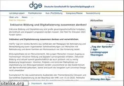 Sites similar to dgs-ev.de