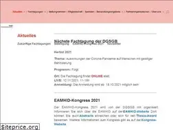 Sites similar to dgsgb.de