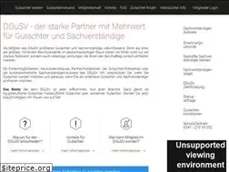 Sites similar to dgusv.de