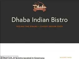 Sites similar to dhabaindianbistro.com