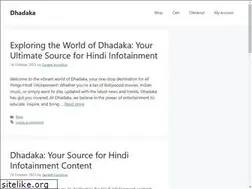 Sites similar to dhadaka.com
