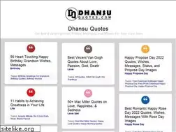 Sites similar to dhansuquotes.com