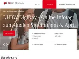 Sites similar to dhbw-mosbach.de