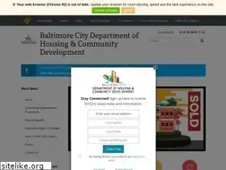 Sites similar to dhcd.baltimorecity.gov