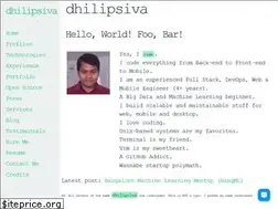 Sites similar to dhilipsiva.com