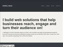 Sites similar to dhirajshah.com