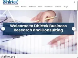 Sites similar to dhirtekbusinessresearch.com