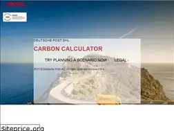 Sites similar to dhl-carboncalculator.com