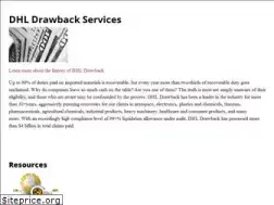 Sites similar to dhldrawback.com