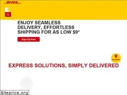 Sites similar to dhlexpress.com.sg