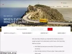 Sites similar to dhlsameday.com