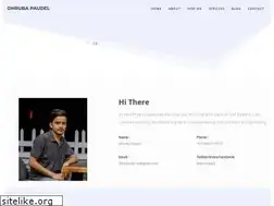 Sites similar to dhrubapaudel.com.np