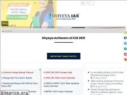 Sites similar to dhyeyaias.com