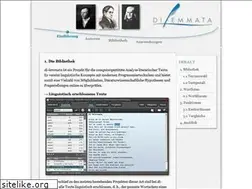 Sites similar to di-lemmata.de