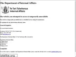 Sites similar to dia.govt.nz