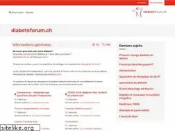 Sites similar to diabeteforum.ch