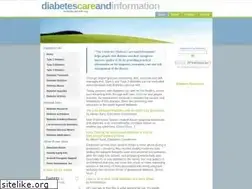 Sites similar to diabetes-care-info.org