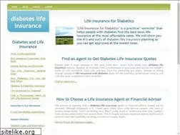 Sites similar to diabetes-life-insurance.com