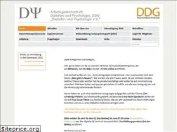 Sites similar to diabetes-psychologie.de