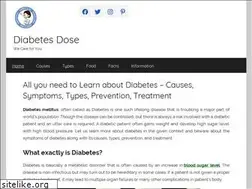 Sites similar to diabetesdose.com