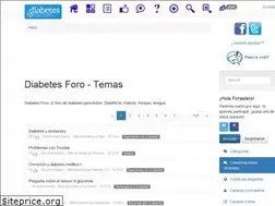Sites similar to diabetesforo.com