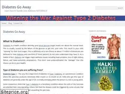 Sites similar to diabetesgoaway.com