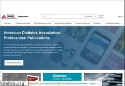 Sites similar to diabetesjournals.org