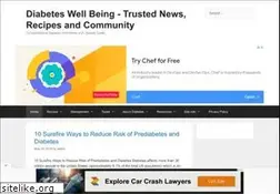Sites similar to diabeteswellbeing.com