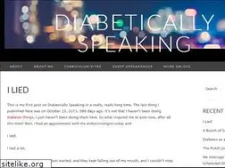 Sites similar to diabeticallyspeaking.com