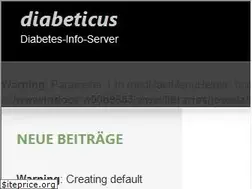 Sites similar to diabeticus.com