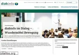 Sites similar to diabinfo.de
