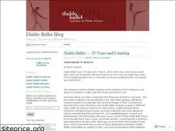 Sites similar to diabloballet.wordpress.com