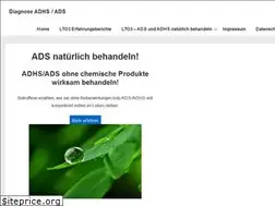 Sites similar to diagnoseadhs.de