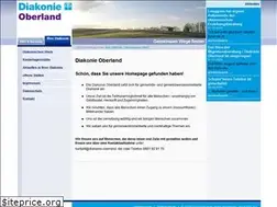 Sites similar to diakonie-oberland.de