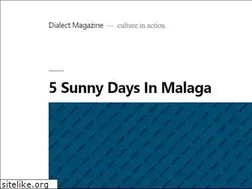 Sites similar to dialectmagazine.com